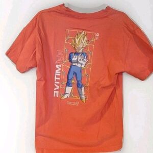 Primitive x Dragon Ball Z Vegeta  Anime Double-Sided T-Shirt Medium Men's No Tag